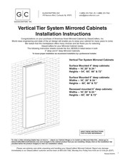 GlassCrafters R-VTS-24-60H Installation Instructions Manual