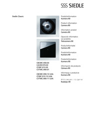 Siedle CACM 670-03 Product Information