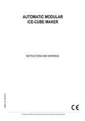 COPERTINA inglese 0612 Instructions And Warnings