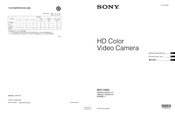 Sony BRCH900 Manual
