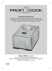 Profi Cook PC-ICM 1091 Instruction Manual