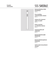SSS Siedle KSF 6 Series Product Information