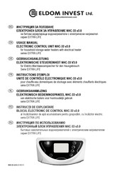 Eldom Invest NHC-33 v3.0 Usage Manual