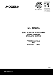 Modena MC Series Manual
