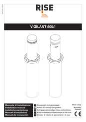 Rise VIGILANT 800/I Installation Manual