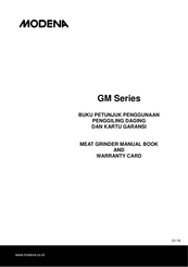 Modena GM 2400E Manual