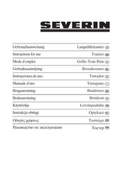 SEVERIN AT 2545 Instructions For Use Manual