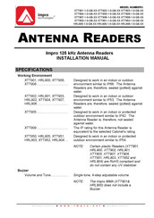 impro XTT901 Installation Manual