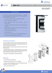 Videofied OMV-VX Install Sheet