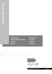 brink Evap controller Manual