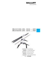 Balluff BML-S1H1-B/S6 Series Condensed Manual