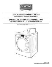 Maytag W10277179A Installation Instructions Manual
