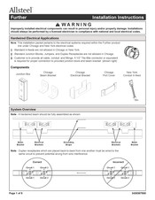 Allsteel Further Series Installation Instructions