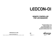 JB Systems Light LEDCON-01 Operation Manual