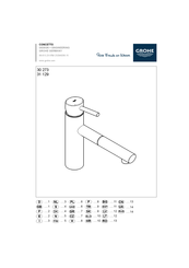 Grohe CONCETTO 31 129 Technical Product Information