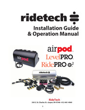 RideTech LevelPRO Series Installation Manual & Operation Manual