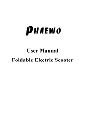 Phaewo H85B Pro Edition User Manual