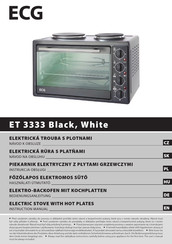 ecg ET 3333 Instruction Manual
