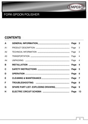 EMPERO EMP.CKP.02 Manual