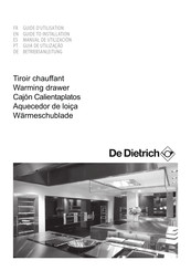 DeDietrich DWD1129 Manual To Installation