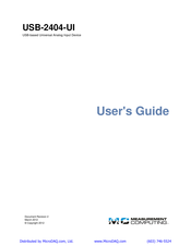 Measurement Computing USB-2404-UI User Manual