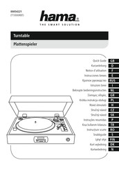 hama TT3000RBT Quick Manual