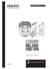 HoMedics LUXURY FS-100DB-EU Instruction Manual
