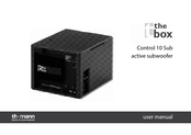 thomann the box Control 10 Sub User Manual