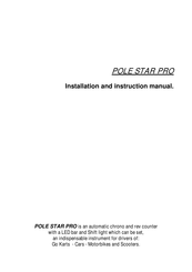 Starlane POLE STAR PRO Installation And Instruction Manual
