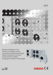 Arneg HPF series Direction For Installation And Use