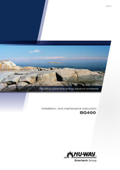 Nu-Way BG400 Installation And Maintenance  Instruction