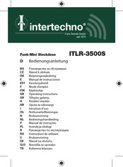 INTERTECHNO ITLR-3500S Operating Instructions Manual