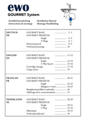 ewo GOURMET PREMIUM Installation Manual