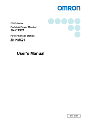 Omron EQUO ZN-CTX21 User Manual