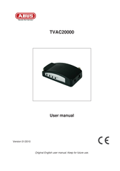 Abus TVAC20000 User Manual
