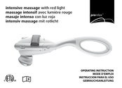 Prorelax INTENSE BODY MASSAGER Operating Instructions Manual
