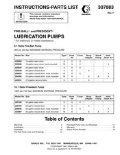 Graco FIRE-BALL Series Instructions And Parts