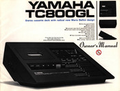 Yamaha TC800GL Owner's Manual