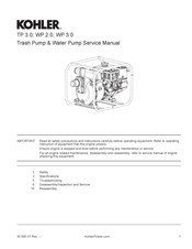 Kohler WP 2.0 Service Manual