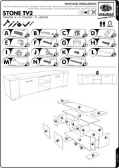 meubar STONE TV2 Assembly Instructions Manual