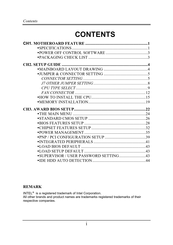 Procomp B687 Manual