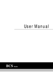 Hocom BCS Series User Manual
