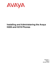 Avaya H219 Manual