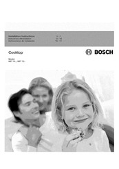 Bosch NET 74 Series Installation Instructions Manual