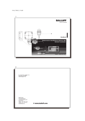 Balluff BIS C-318 Series Manual