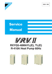 Daikin VRV II RXYQ5MATL Service Manual