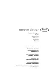 Jacuzzi moove blower Series Instructions For Preinstallation