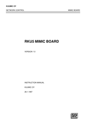 KUUMIC RKU5 Instruction Manual