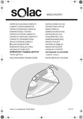 SOLAC CVG970 1 Instructions For Use Manual