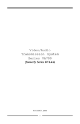 Radiant Communications VA700M Instruction Manual